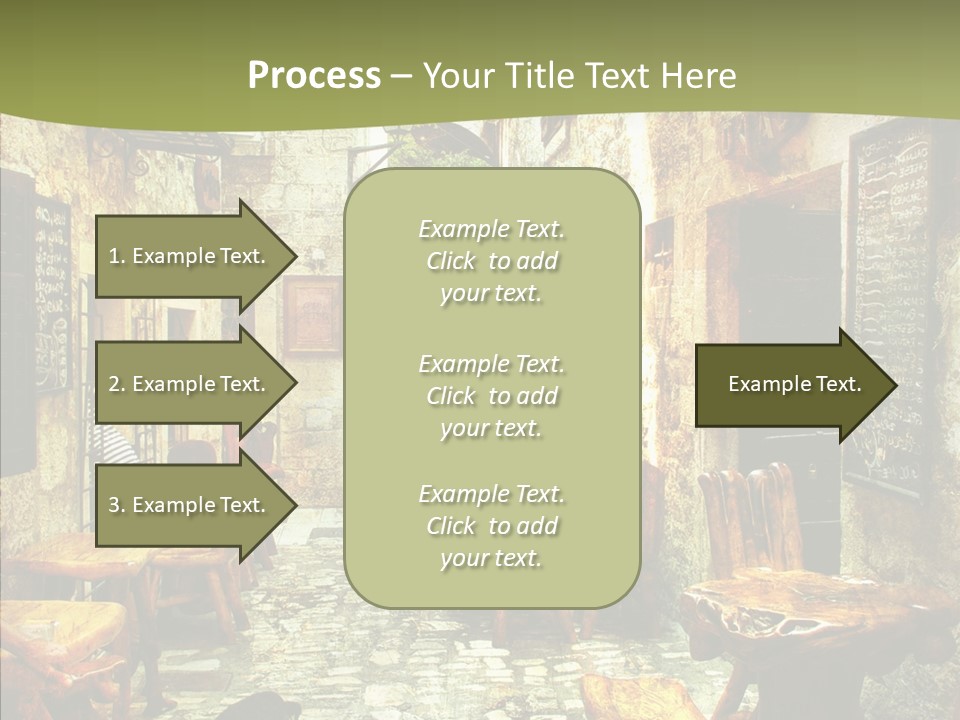 Alley Details House PowerPoint Template