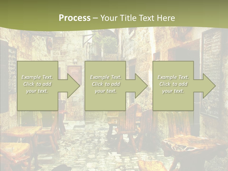 Alley Details House PowerPoint Template
