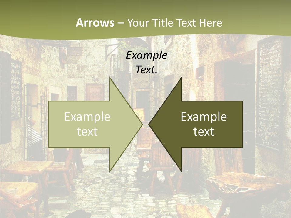Alley Details House PowerPoint Template