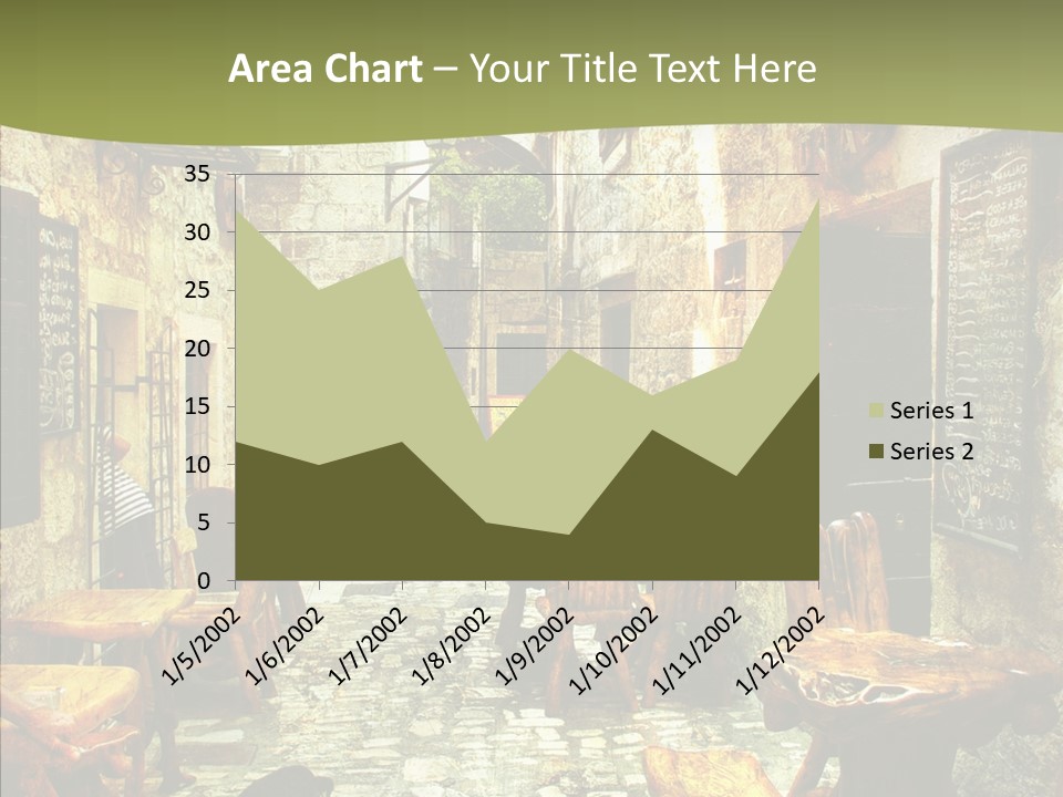 Alley Details House PowerPoint Template