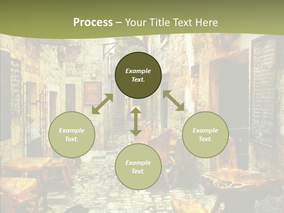Alley Details House PowerPoint Template