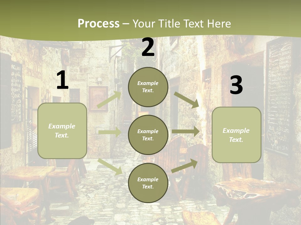 Alley Details House PowerPoint Template