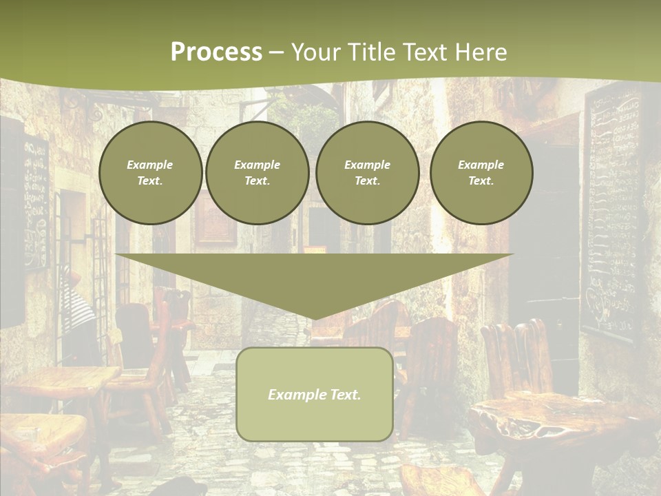 Alley Details House PowerPoint Template