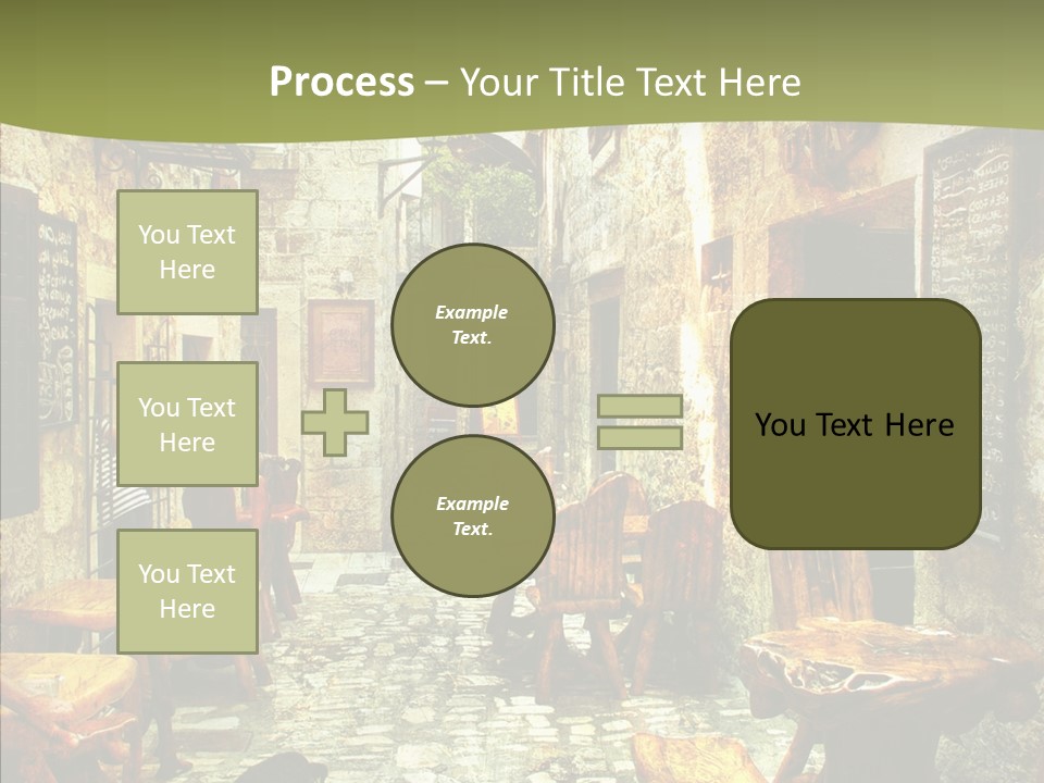 Alley Details House PowerPoint Template