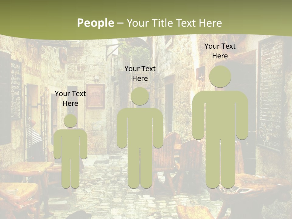 Alley Details House PowerPoint Template