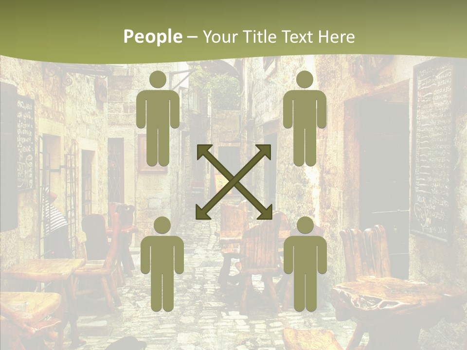 Alley Details House PowerPoint Template