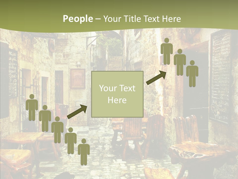 Alley Details House PowerPoint Template