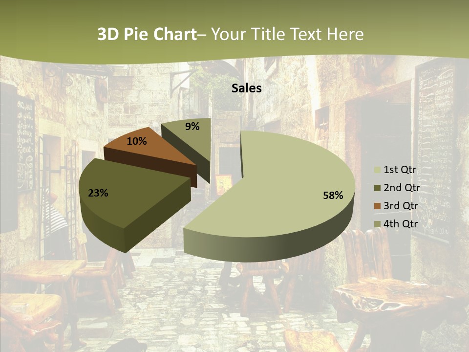 Alley Details House PowerPoint Template