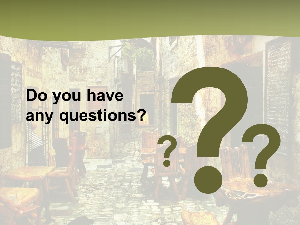 Alley Details House PowerPoint Template