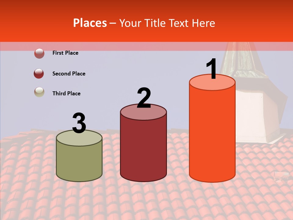 Exterior Glass Residence PowerPoint Template