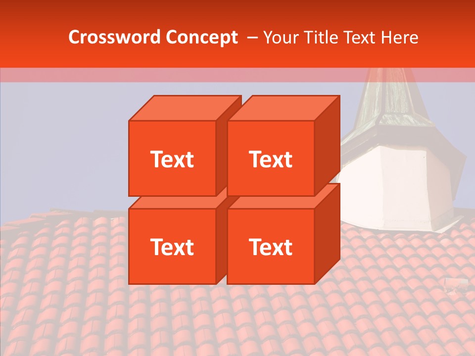 Exterior Glass Residence PowerPoint Template