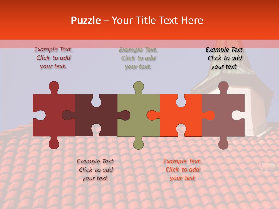 Exterior Glass Residence PowerPoint Template