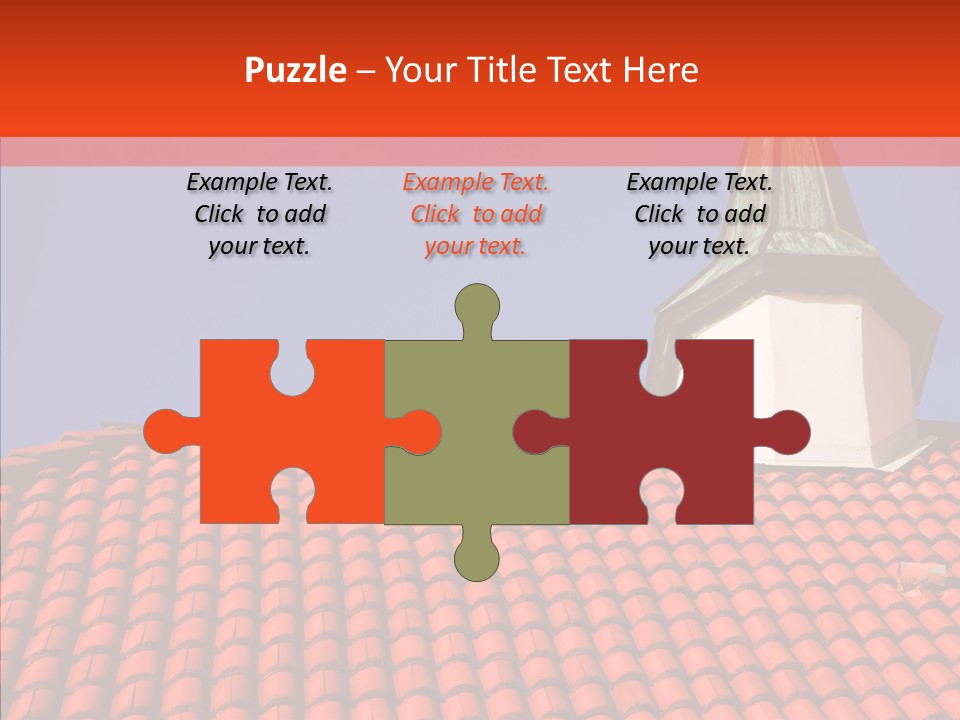 Exterior Glass Residence PowerPoint Template