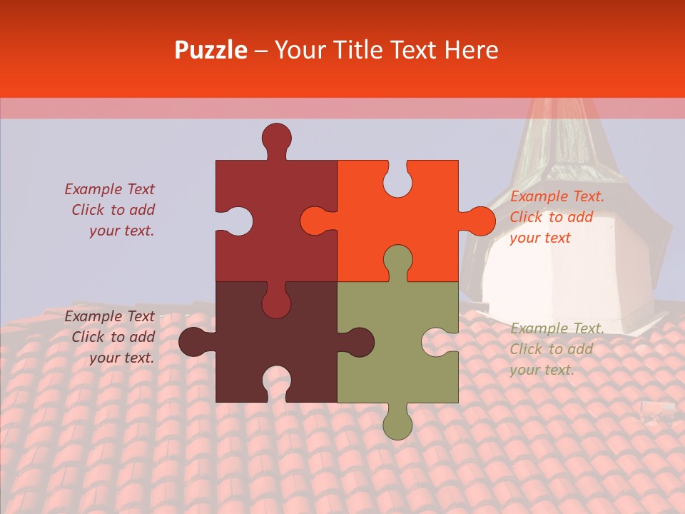 Exterior Glass Residence PowerPoint Template
