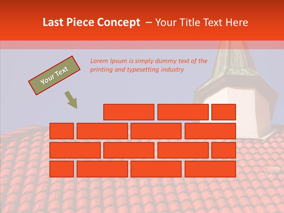 Exterior Glass Residence PowerPoint Template