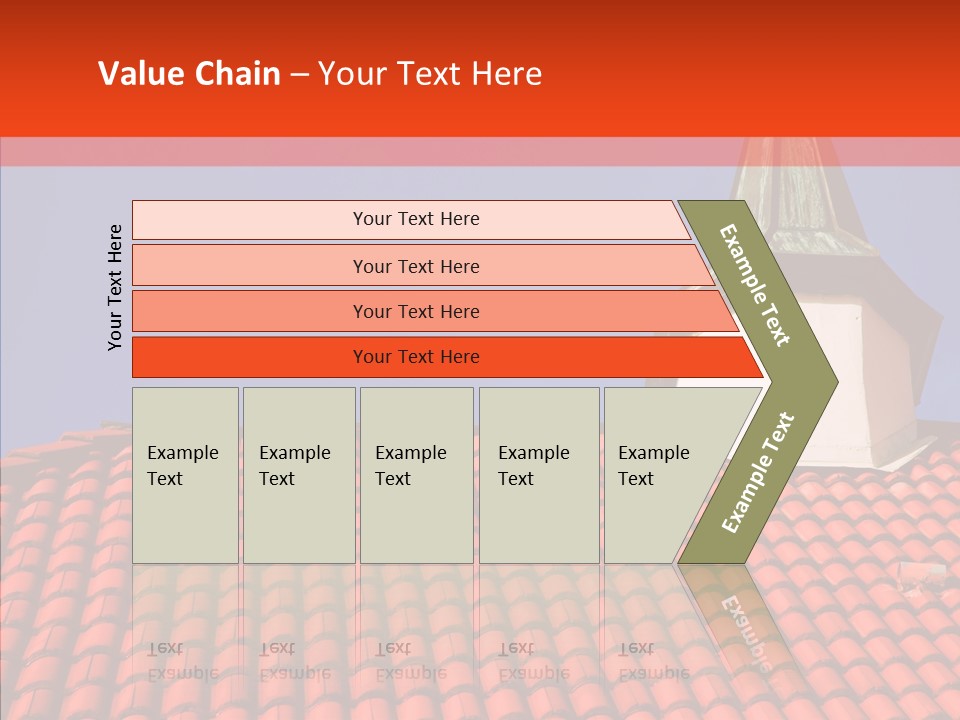 Exterior Glass Residence PowerPoint Template