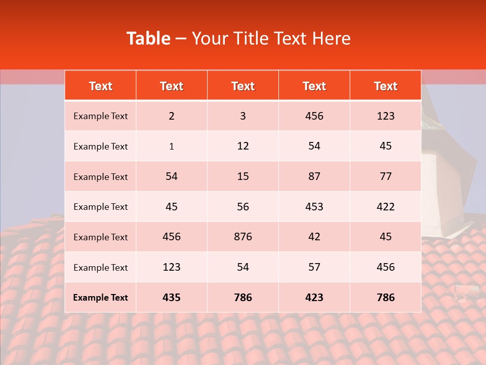 Exterior Glass Residence PowerPoint Template