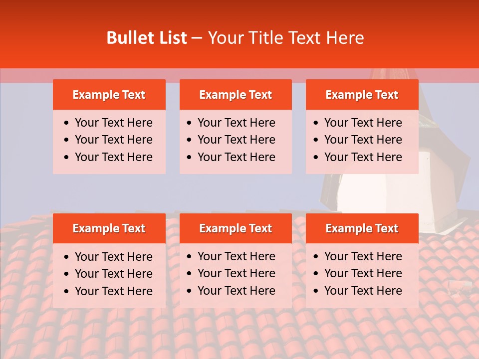 Exterior Glass Residence PowerPoint Template