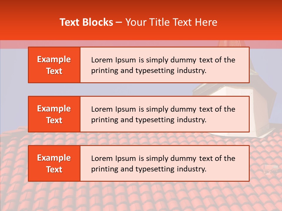 Exterior Glass Residence PowerPoint Template