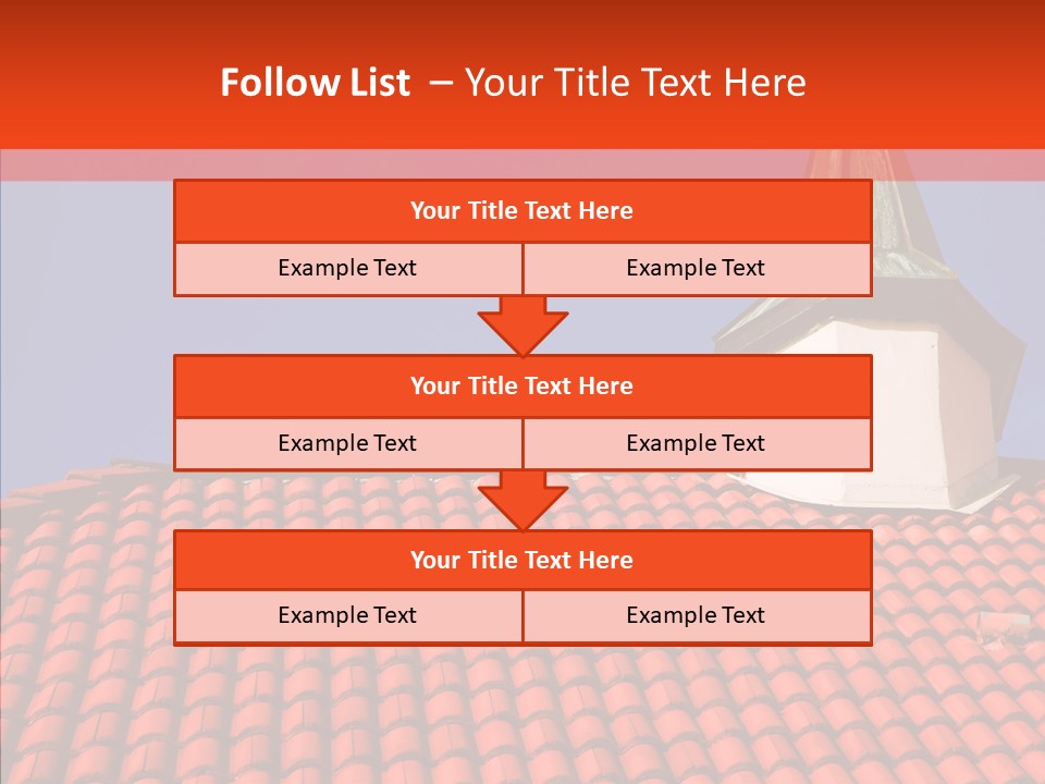 Exterior Glass Residence PowerPoint Template