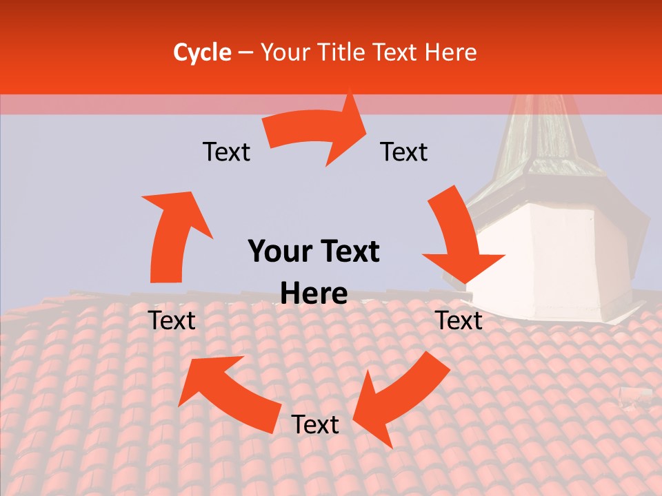 Exterior Glass Residence PowerPoint Template