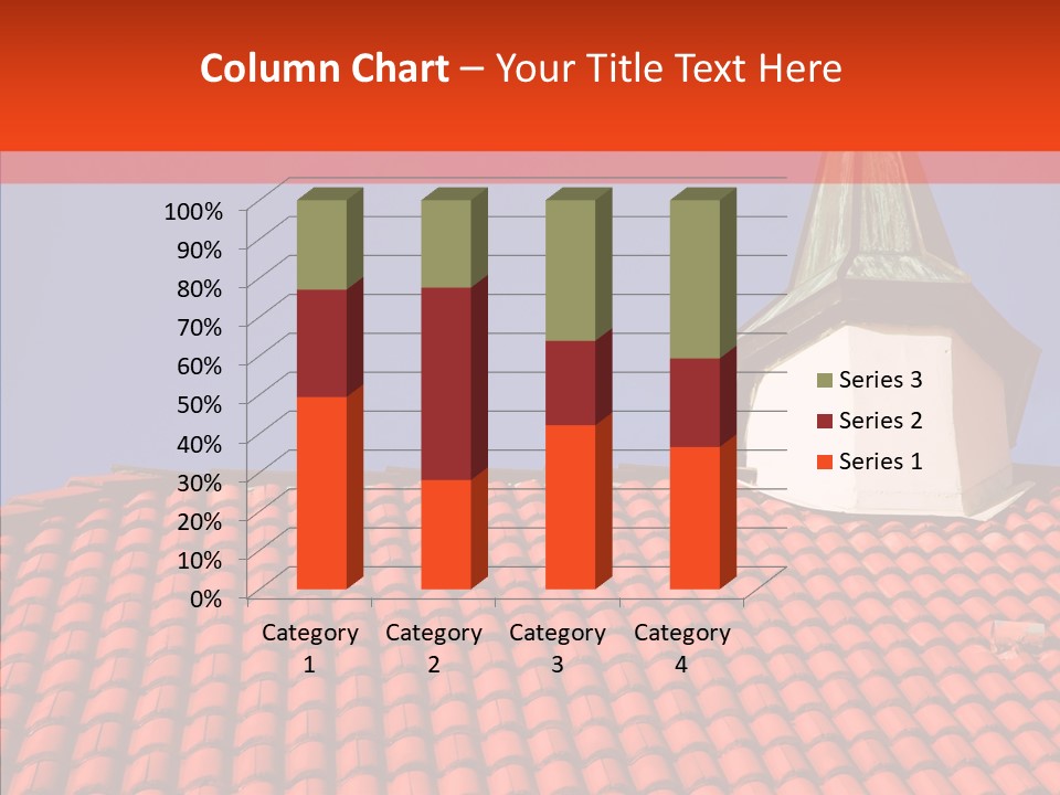 Exterior Glass Residence PowerPoint Template