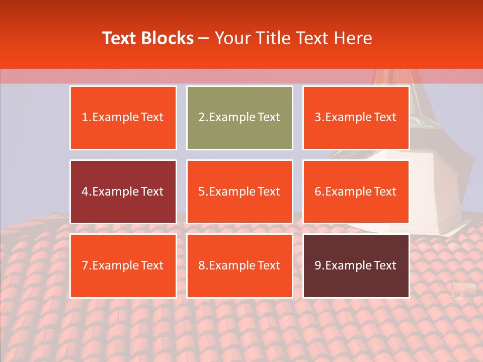 Exterior Glass Residence PowerPoint Template