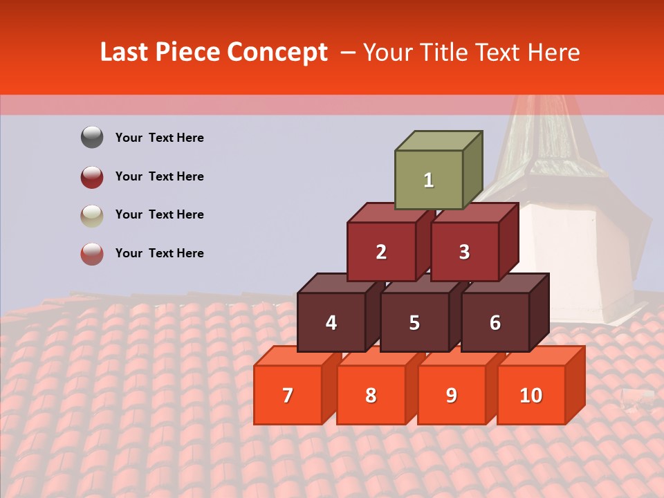 Exterior Glass Residence PowerPoint Template