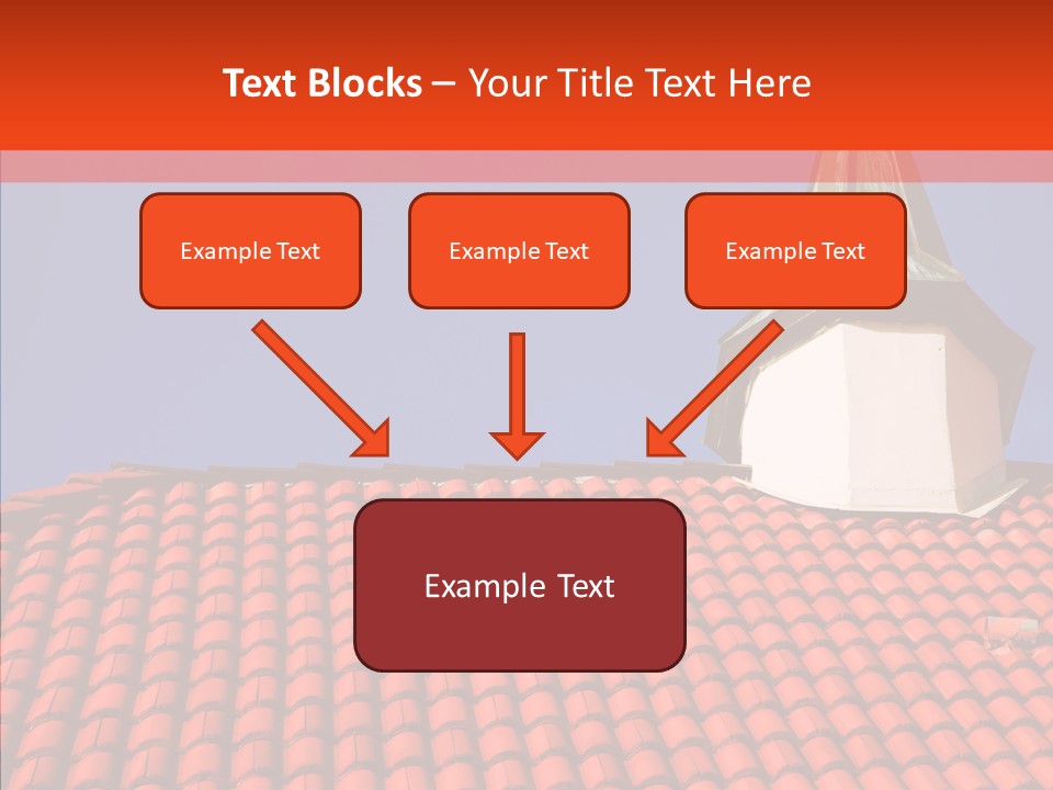 Exterior Glass Residence PowerPoint Template