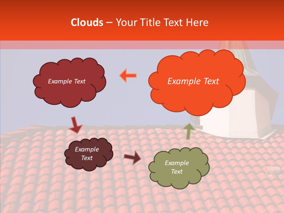 Exterior Glass Residence PowerPoint Template