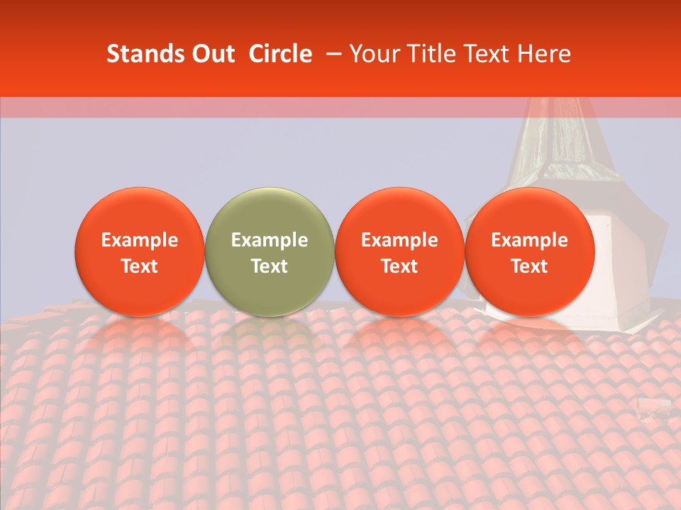 Exterior Glass Residence PowerPoint Template