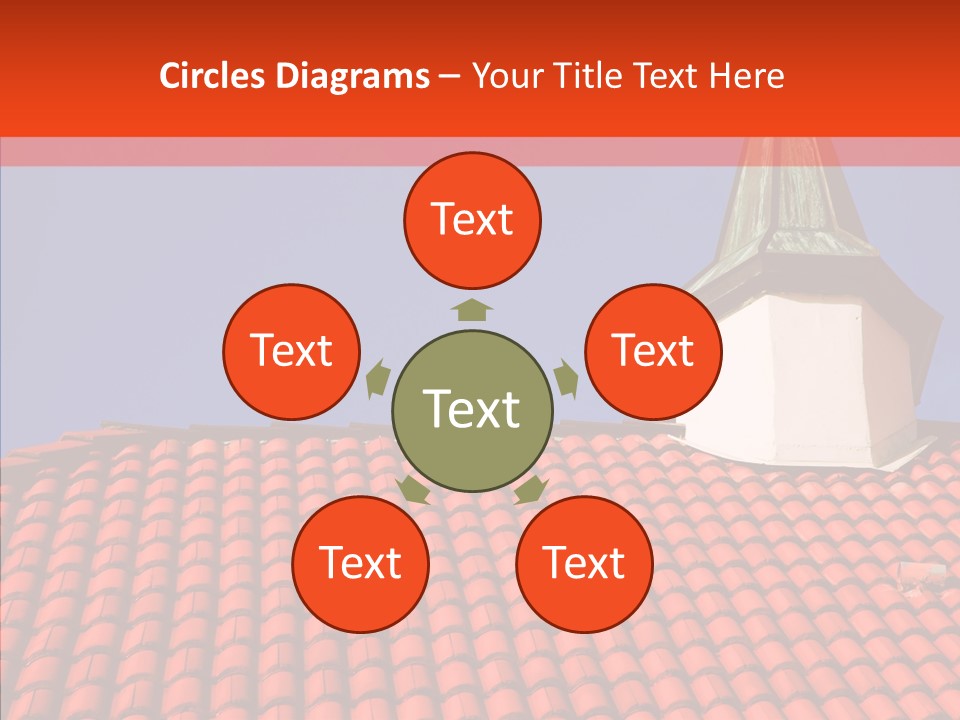 Exterior Glass Residence PowerPoint Template