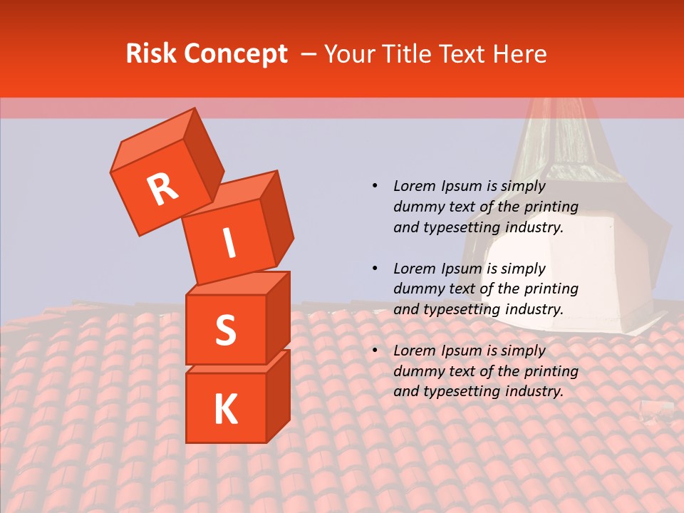 Exterior Glass Residence PowerPoint Template