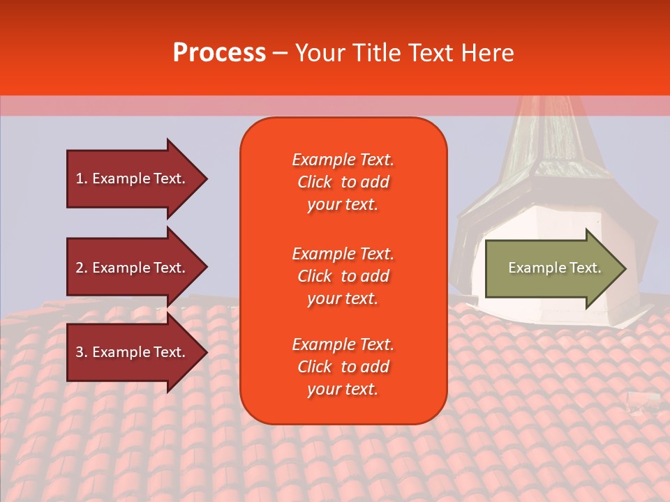 Exterior Glass Residence PowerPoint Template