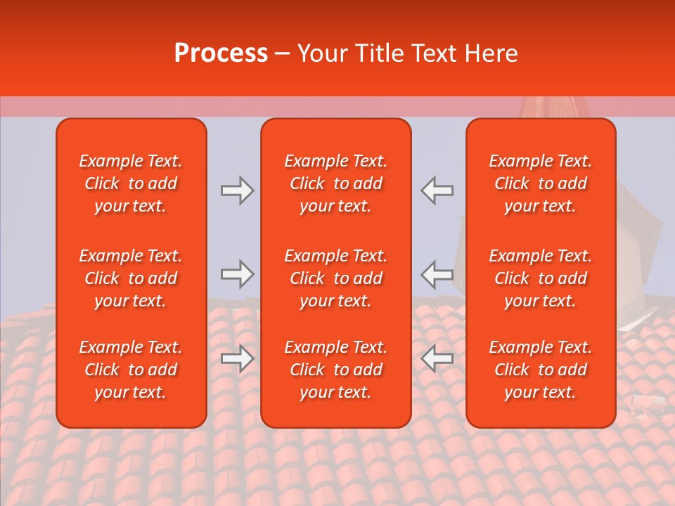 Exterior Glass Residence PowerPoint Template
