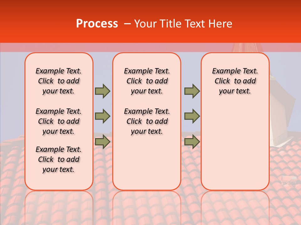 Exterior Glass Residence PowerPoint Template