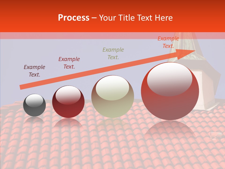 Exterior Glass Residence PowerPoint Template