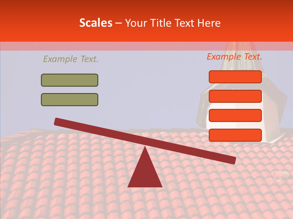 Exterior Glass Residence PowerPoint Template