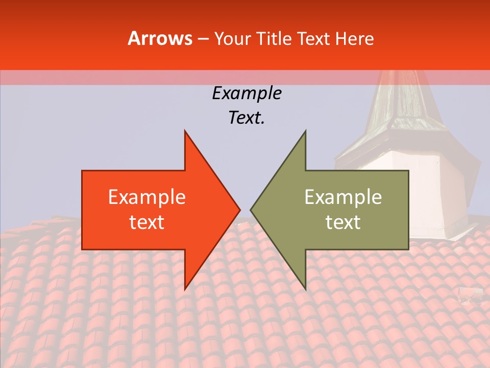 Exterior Glass Residence PowerPoint Template