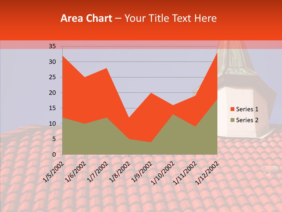 Exterior Glass Residence PowerPoint Template