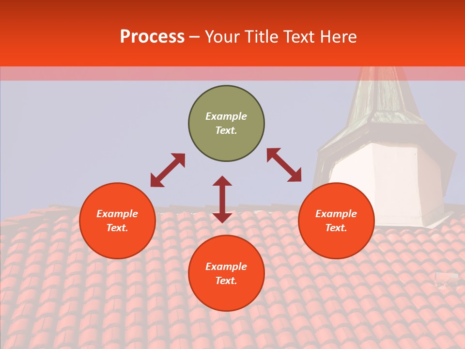 Exterior Glass Residence PowerPoint Template