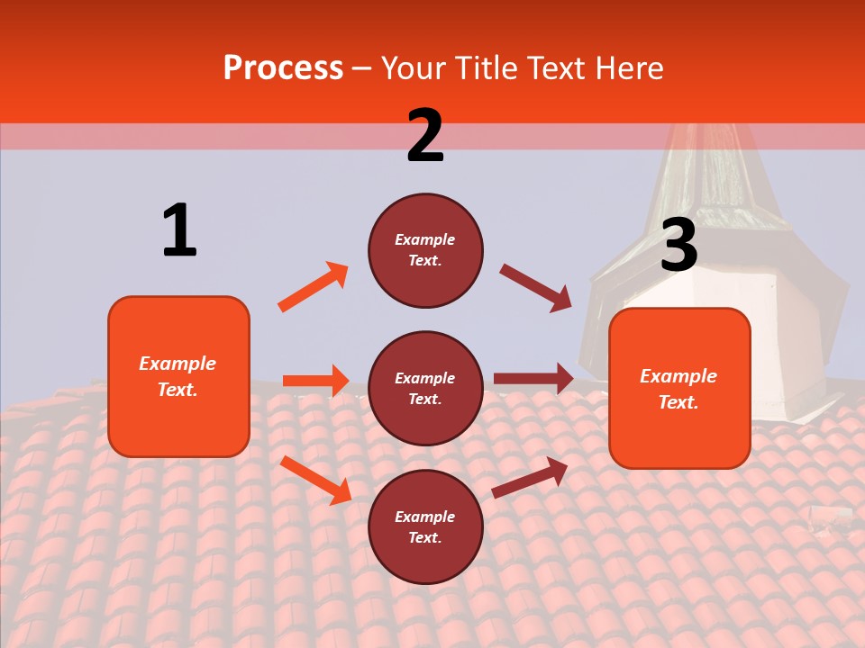 Exterior Glass Residence PowerPoint Template