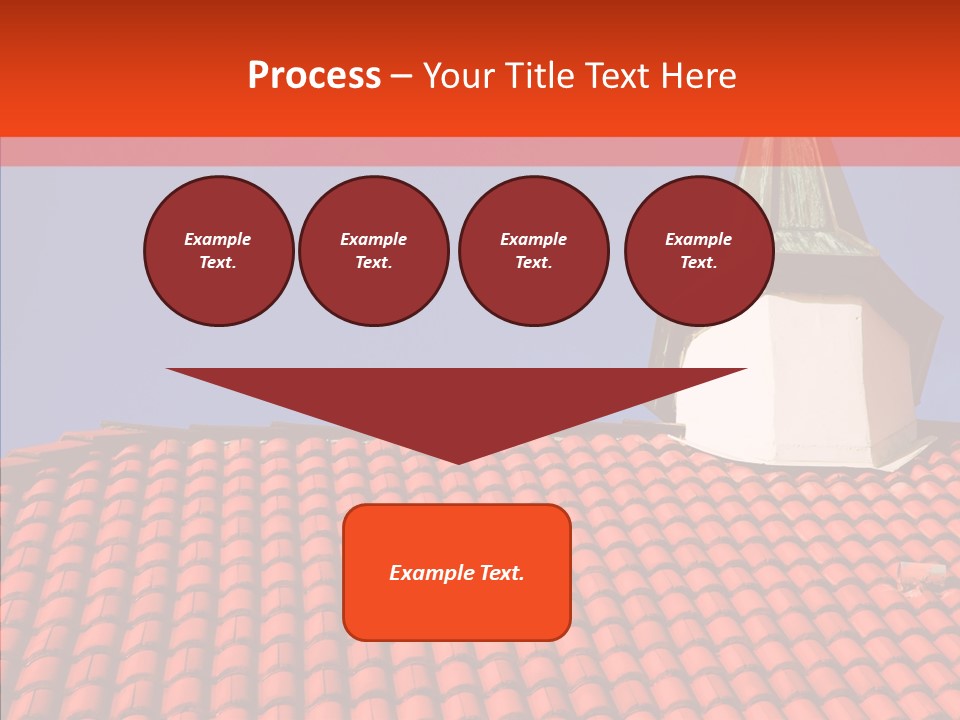 Exterior Glass Residence PowerPoint Template