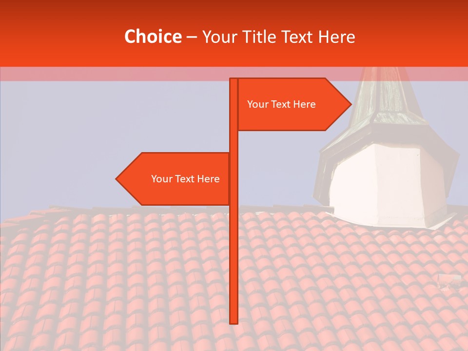 Exterior Glass Residence PowerPoint Template