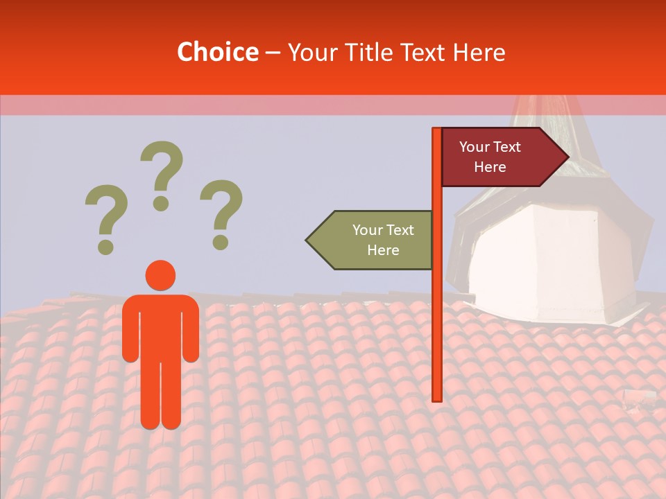 Exterior Glass Residence PowerPoint Template