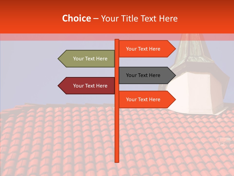 Exterior Glass Residence PowerPoint Template