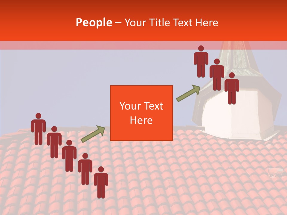 Exterior Glass Residence PowerPoint Template