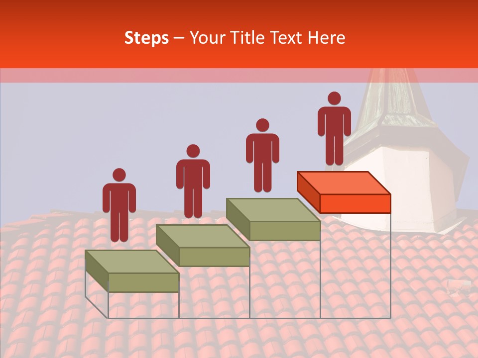 Exterior Glass Residence PowerPoint Template
