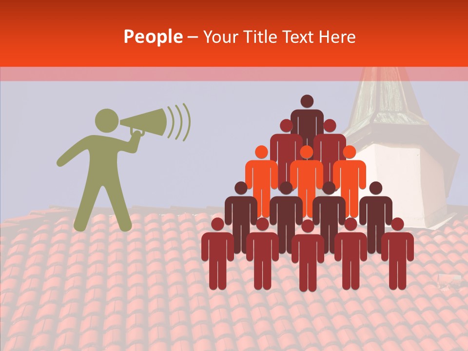 Exterior Glass Residence PowerPoint Template