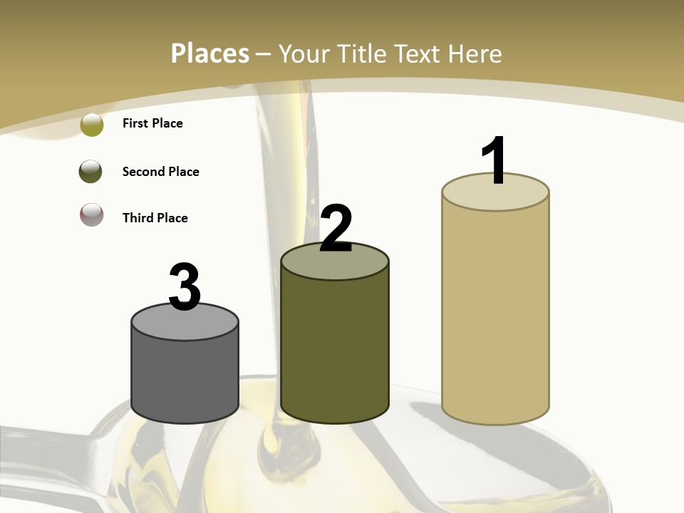 Overflow Pour Spoon PowerPoint Template